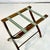1970s Vintage Boho Chic English Style Folding Luggage Rack For Sale - Image 9 of 12