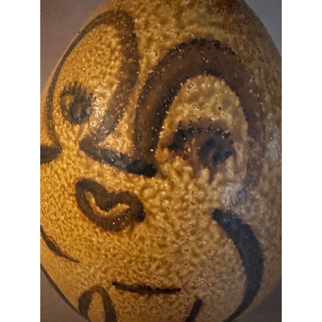 Fred Johnston Decorated Stoneware Jug For Sale In New York - Image 6 of 8