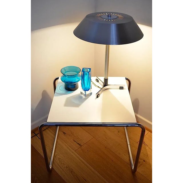 Metal Mid-Century Danish Model President Table Lamp by Jo Hammerborg for Fog & Mørup, 1960s For Sale - Image 7 of 16