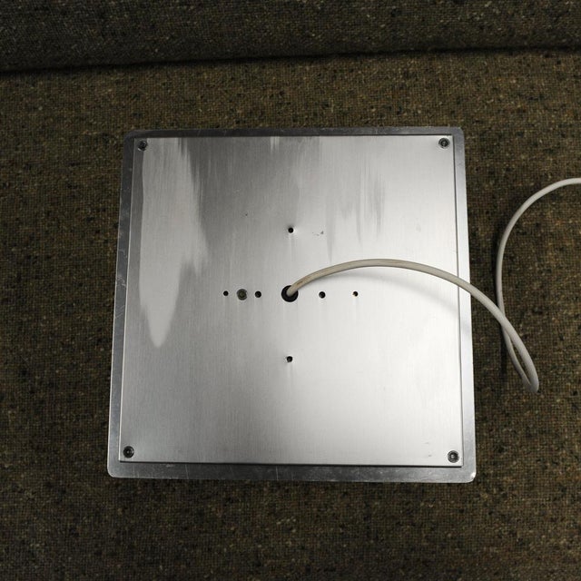 Space Age Pyramid Wall Sconce attributed to Hüstadt Leuchten, 1970s For Sale - Image 5 of 7