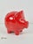 Vintage Ceramic Red Piggy Bank from Scheurich Keramik, 1970s For Sale - Image 6 of 9