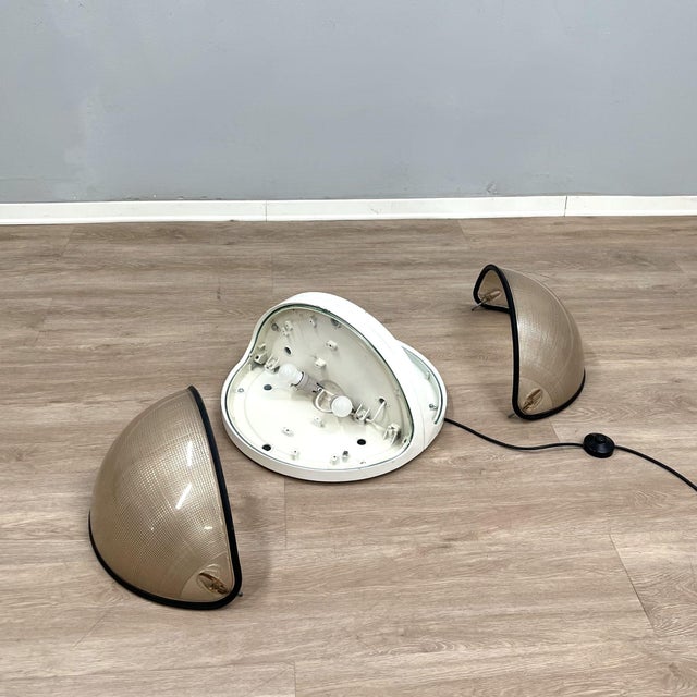 Vintage Italian Floor Lamp by Zambusi Boccato for Zerbetto, 1970s For Sale - Image 4 of 9