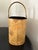 Gold Floral Metal Basket With Swing Handle – Hollywood Regency Style For Sale In Denver - Image 6 of 12