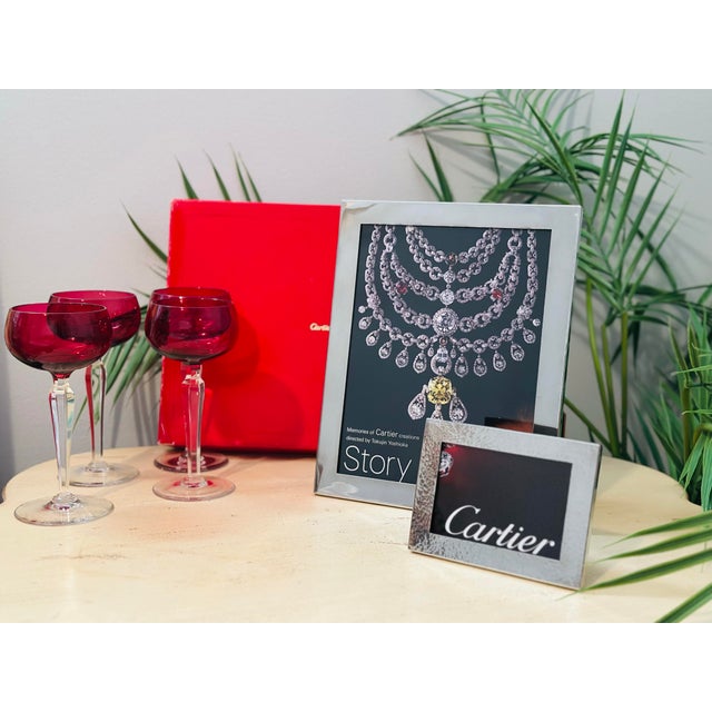 Vintage Cartier Pewter Picture Frame For Sale In Miami - Image 6 of 12