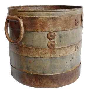 Vintage Iron Bucket
