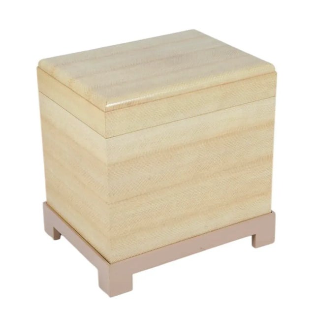 Ivory Karl Springer Signed Snakeskin Kyoto Box For Sale - Image 8 of 12