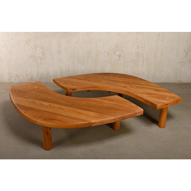 Early 21st Century T22C Table in Elm by Pierre Chapo, France, 2010s For Sale - Image 5 of 18