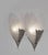 1920s Pair of French Art Deco Wall Sconces by Marcel Hudry & Val Saint Lambert 1920 France - 2 Pairs Available For Sale - Image 5 of 9