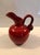 Red 1970s Small Italian Red Ceramic Pitcher For Sale - Image 8 of 8