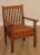 Antique Mission Oak Spindle Back Armchair For Sale - Image 4 of 13
