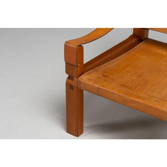 Brown S10 Lounge Chairs by Pierre Chapo, France, 1964, Set of 2 For Sale - Image 8 of 18