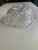 Victorian Vintage Cut Glass Shell Edge Square Bowl For Sale - Image 3 of 6