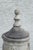 Late 20th Century Pair Of Neoclassical Style Cast Stone Garden Urns On Pedestals For Sale - Image 12 of 16