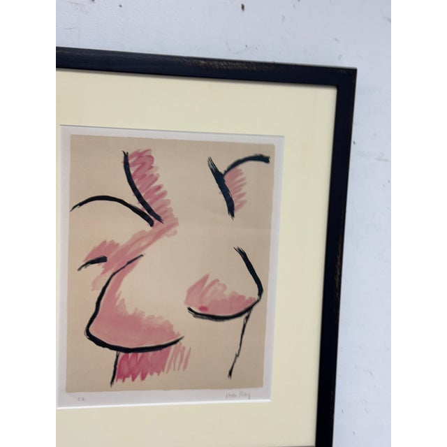 Man Ray Circa 1971 Man Ray Surrealist Naked Energy, Signed For Sale - Image 4 of 12