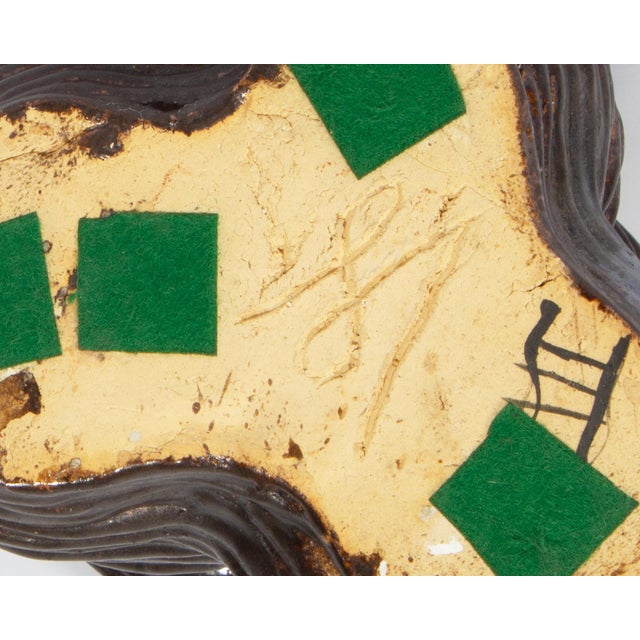 Brown Studio Pottery Organic Vase by Newell Hillis Arnold For Sale - Image 8 of 8