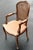 French Early 20th Century French Cane Back Dining Chairs - Set of 4 For Sale - Image 3 of 12