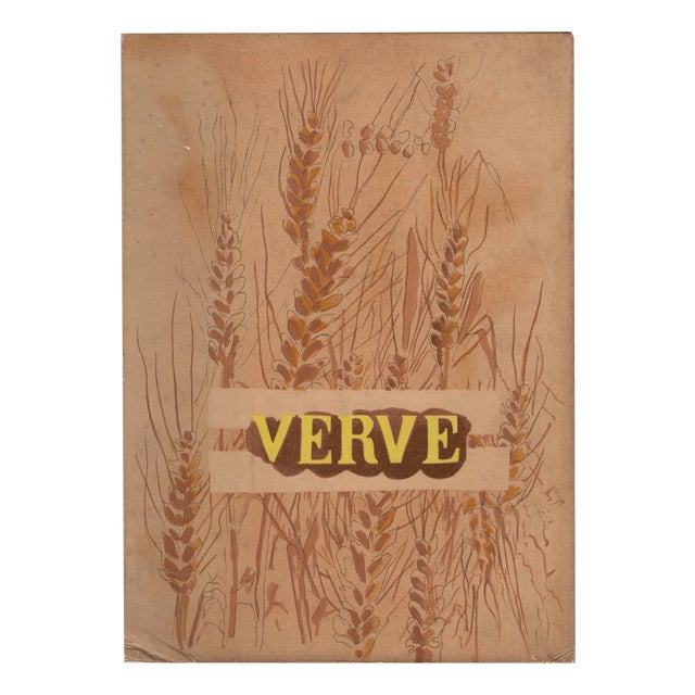 Georges Braque, Verve, 1955, Lithograph For Sale