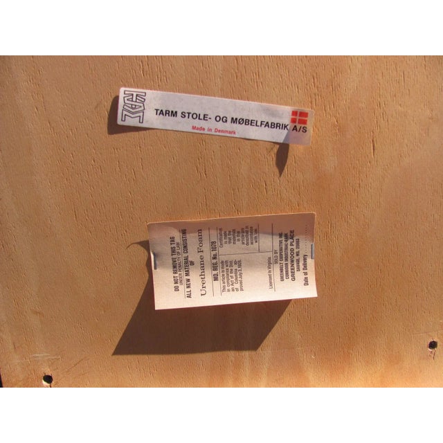 Teak Tall Stools by Tarm Stole for Og Mobelfabrik A/S - a Pair For Sale - Image 9 of 12