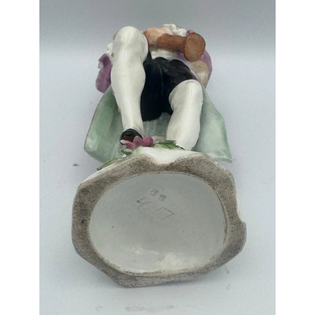 Antique Porcelain Figurine, 1800s For Sale - Image 4 of 8
