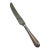 1980s Silver Dinner Knife, Feather Edge . For Sale