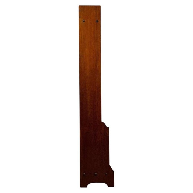 2000 - 2009 Antique English Mahogany Open Bookcase, 1900s For Sale - Image 5 of 11