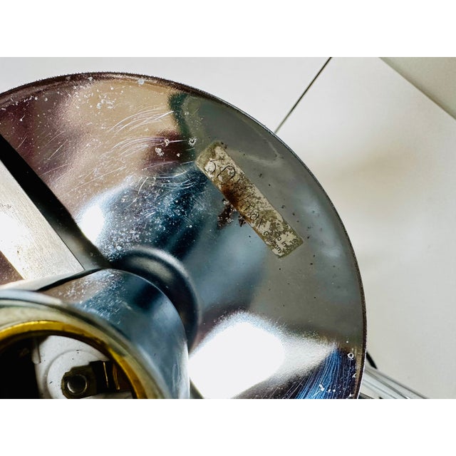 Metal Mid-Century Space Age Modern Spherical Floor Lamp in Glass and Chrome, Germany, 1960s For Sale - Image 7 of 18