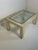 Travertine and Glass Coffee Tables, 1970s, Set of 3 For Sale - Image 3 of 10
