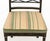 Black Regency Style Gilt and Ebonized Side Chairs, Pair For Sale - Image 8 of 10
