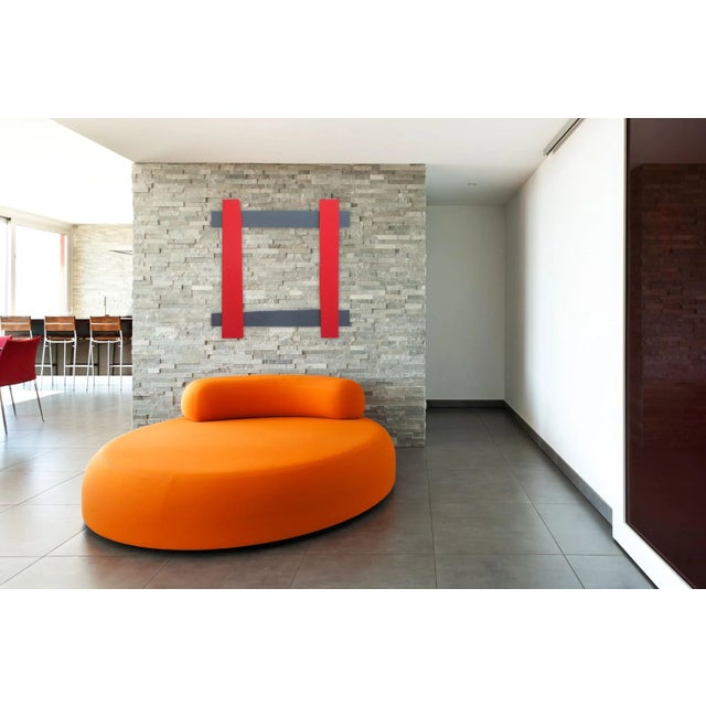 Acrylic on MDF, glued. Edition: Unique, Unframed. Göttin is working with common industrial material which can be paint,...