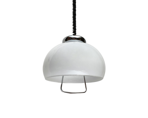 Mid-Century Italian Glass Pendant Lamp, 1960s