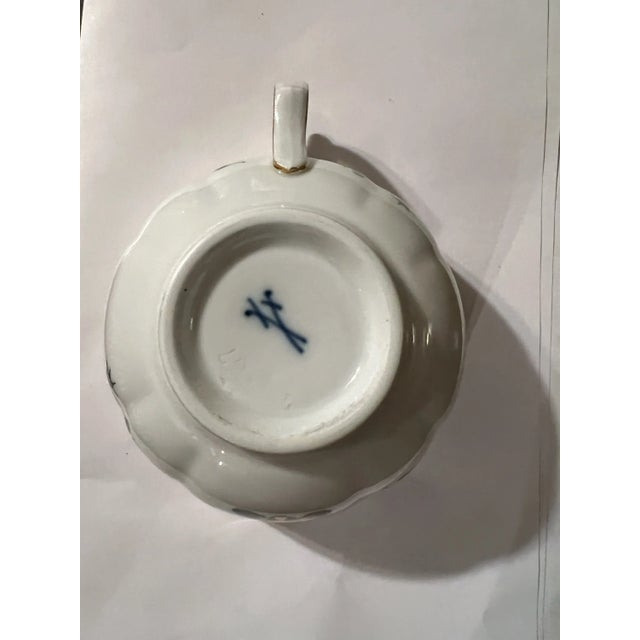 Meissen “Green Dragon” Porcelain Tea Set with Gold Accents – Teapot, Creamer, Sugar Bowl, Two Cups & Saucers Description:...