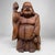 Japanese Wooden Temple Statue of Hotei with Child, 1920s For Sale - Image 14 of 14
