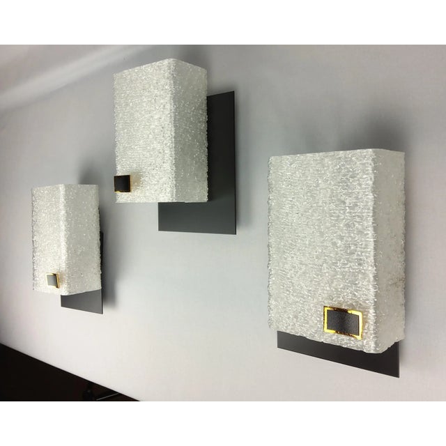 1960s Torch Wall Lights by Arlus, 1960s, Set of 3 For Sale - Image 5 of 13