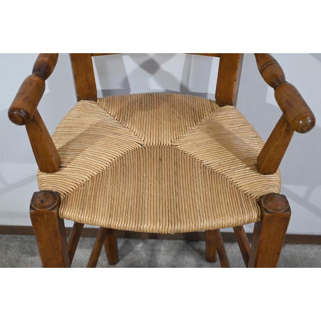 Mid-19th Century Childrens High Chair in Cherrywood For Sale - Image 10 of 18