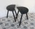 Vintage Stools in Black Painted Wood, 1970s, Set of 2 For Sale - Image 10 of 10