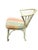 Metal 1950's Set of Four Woodard Pinecrest Outdoor Chairs, Attributed For Sale - Image 7 of 7
