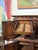 Early 20th Century Hand-Carved Gothic Revival Two-Tiered Cabinet With Iron Hardware For Sale - Image 9 of 16