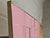 This refined wall mirror, crafted from punched brass and pink Murano glass, embodies the elegance of Italian design. The...