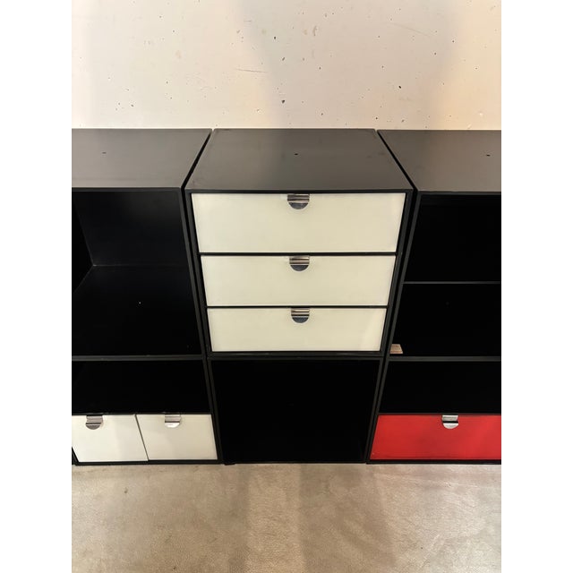 Storage Cubes from Palaset Treston, Finland, 1970s, Set of 8 For Sale - Image 4 of 6