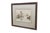 Late 19th century etching by James Fagan. Coastal landscape showing a rowboat in the marsh. Pencil signed, lower right....