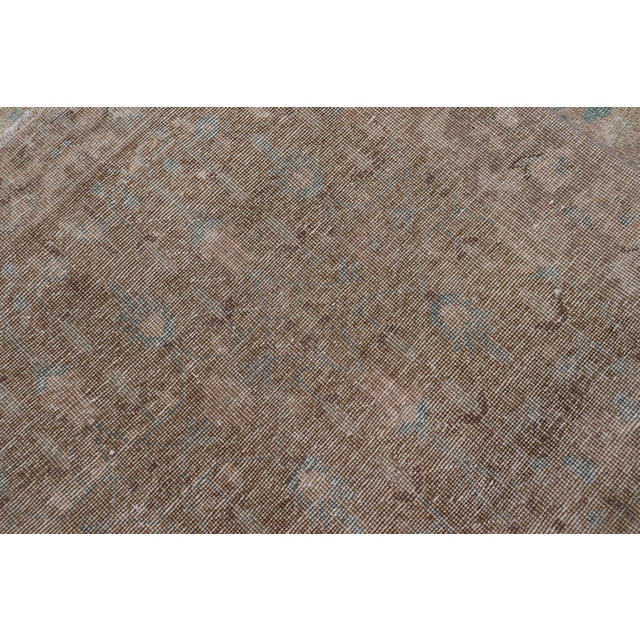 Vintage Turkish Oushak With All-Over Design in Muted Tones & Neutral Colors For Sale - Image 12 of 12