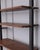 Mid-Century Modern Vintage Terra-Cielo Bookcase in Metal and Wood, 1960s For Sale - Image 3 of 10