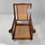 Brown Antique Italian Wood and Vienna Straw Armchair, Early 1900s For Sale - Image 8 of 18