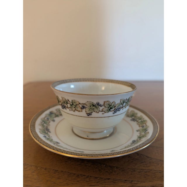 アンティーク カップ＆ ソーサ(occupied JAPAN) Vintage Occupied Japan Tea Cup and Saucer | Chairish