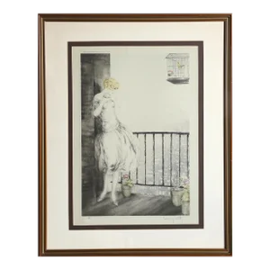 Louise, Louis Icart Lithograph