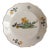 18th Century French Nevers Birdbath Polychrome Faïence Plate For Sale