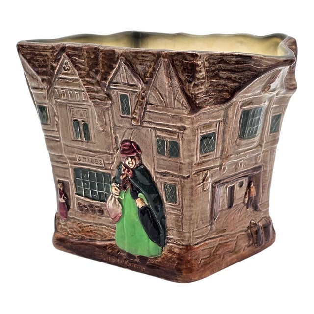 Royal Doulton “Old London Square” Jug Pitcher D6291 — Charles Dickens Series, 1949 For Sale - Image 12 of 15