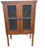 Antique Antique Arts & Crafts Mission Oak Wood Pie Safe Cupboard on Legs For Sale - Image 13 of 13