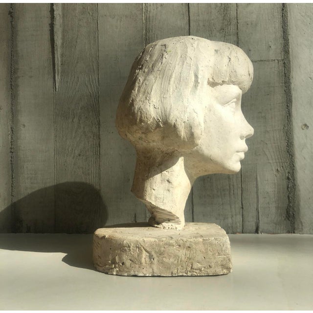 1920s Decorative Bust, France, 1920s For Sale - Image 5 of 7
