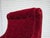 Vintage Danish Oak Armchair with Velour Upholstery, 1950s For Sale - Image 4 of 17